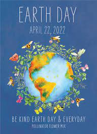 2022 Earth Day Card with Pollinator Mix ...