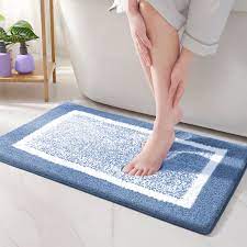absorbent bathroom mat and bath mat