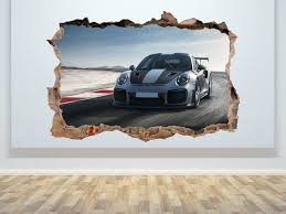 Porsche 911 Wall Decal Car Wall Decor