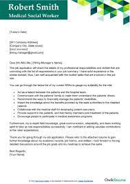 cal social worker cover letter