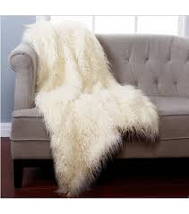 home décor throw blanket faux fur