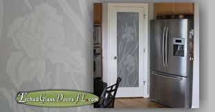 pantry doors etched glass doors florida