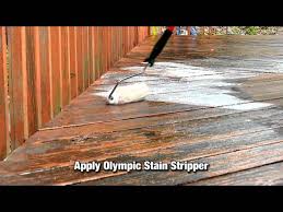 Strip Old Wood Or Deck Stain Or Paint