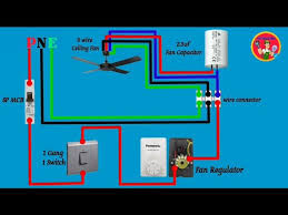wire ceiling fan wiring diagram
