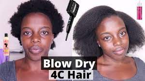 drying my 4c natural hair you