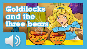 Much of the fun of the story comes from the retro mixed media illustrations and clever insertions of large lettering to emphasize how the bear is feeling. Goldilocks And The Three Bears Children Story Youtube