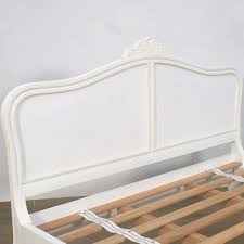 French Country Cottage Bed Rattan