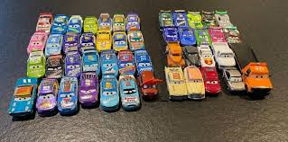 disney pixar cars 3 cast toys rare