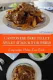 What does beef Cantonese style taste like?