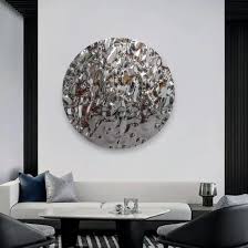 Decoration Silver Metal Wall Art