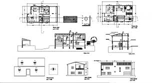 Floor Plan And Auto Cad Details Dwg File