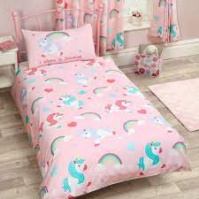 Unicorns Junior Cot Bed Duvet Cover
