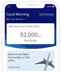 avion rewards app rbc royal bank