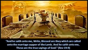 Image result for the marriage supper of the lamb
