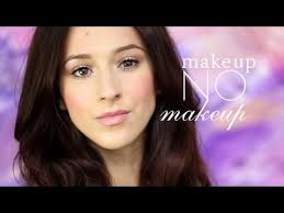 no make up makeup czyli delikatny