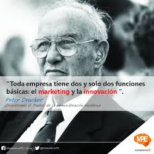 MarketerosPE no Twitter: "Lo dijo Peter #Drucker: #Marketing e innovación.  Todo lo demás se puede tercerizar, ¿están de acuerdo #MarketerosPE?  https://t.co/q18YtZuRrc" / Twitter