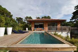 location villa luxe cap ferret piscine