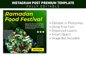 Instagram Post Food Menu Template Graphic By Ant Project Template Creative Fabrica