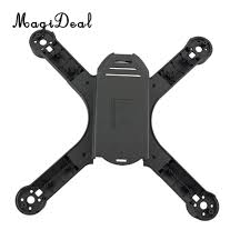 Us 4 56 26 Off Magideal Plastic 1pc Quadcopter Main Frame Body Shell Spare Parts For Mjx B3 Bugs 3 Mini Brushless Rc Drone Parts In Parts