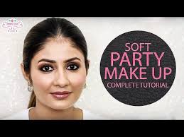 soft party makeup complete step by