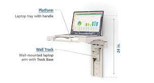 Laptop Computer Workstation Wall Mount