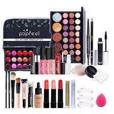 27pcs professional makeup set portable