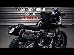 triumph scrambler 1200 xe custom by