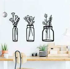 Metal Spring Flower Wall Decor Boho