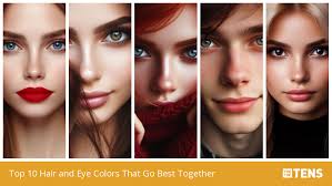 top 10 hair and eye colors that go best