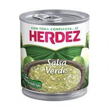 salsa verde herdez lata 210 g maría