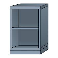 n35223010130n open storage cabinet