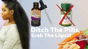 Required for energy metabolism, biotin plays an important role in many of the body's enzymatic reactions. Get Rapid Natural Hair Growth Why Liquid Biotin Is Key 2 Hair Growth Smoothies Melissa Denise Youtube