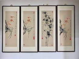 Chinese Paintings The Four Seasons 四