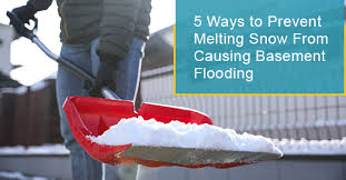 5 Ways To Prevent Melting Snow From