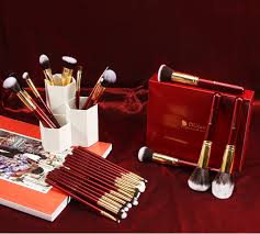 clic red 27in1 makeup brushes set丨