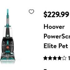 hoover power scrub carpet cleaner for