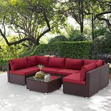 pe wicker patio furniture sets