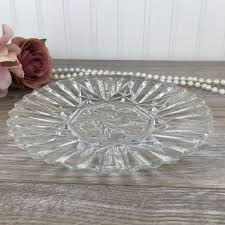 Clear Glass Salad Plate Federal Glass