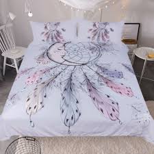 Moon Dreamcatcher Bedding Set Queen