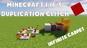 minecraft 1 16 5 duplication glitch
