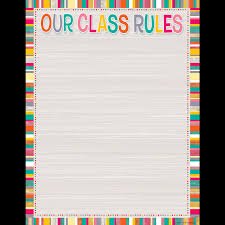 Tropical Punch Our Class Rules Chart