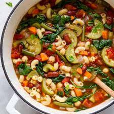 vegan minestrone soup healthy easy