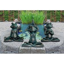 Relax Renew And Ribbit Zen Garden Frog