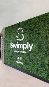 Swimply Interior 3d Letters On A Moss