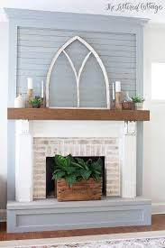 Gorgeous Natural Brick Fireplace Ideas