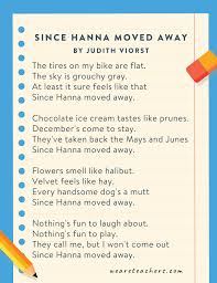 4th grade poems to delight students in