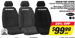 Kakadu Seat Covers Offer At Autobarn