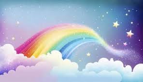 pastel rainbow background stock photos
