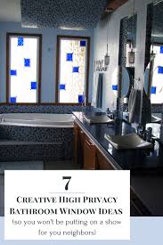 Stained glass windows in bathrooms add privacy. 7 Creative High Privacy Bathroom Window Ideas So You Won T Be Putting On A Show For The Neighbors