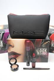 mac makeup new looks in a box for lips